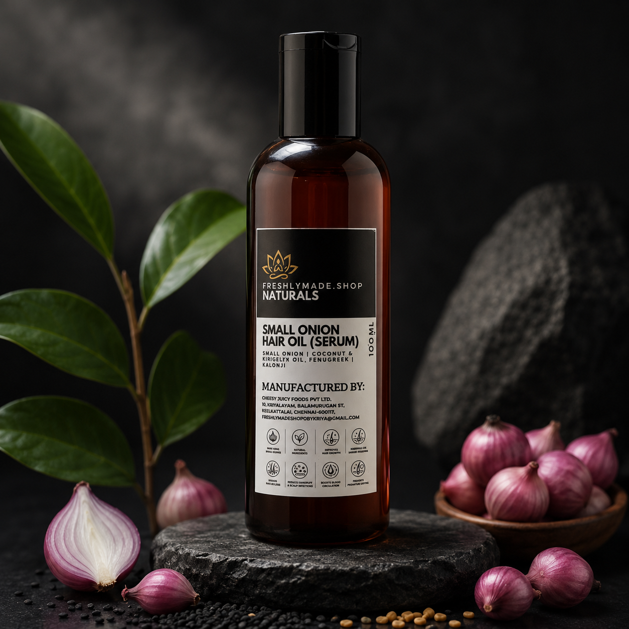 Small Onion Hair Oil (SERUM) 100 Ml