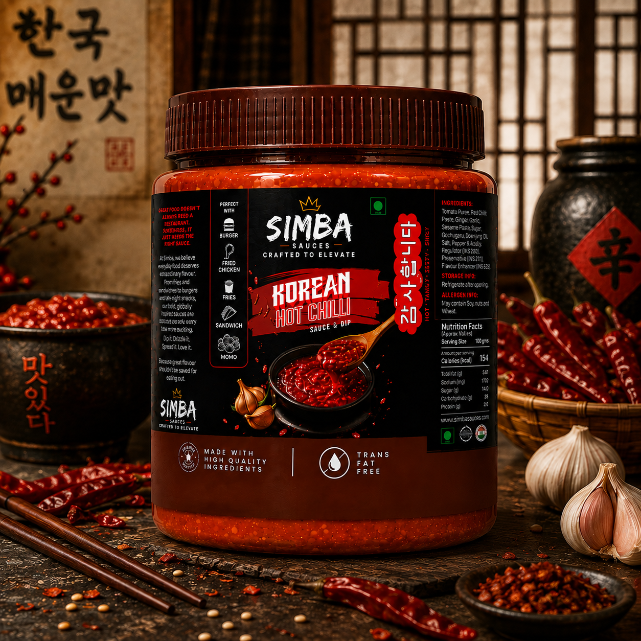 Korean Hot Chilli Sauce - Dip 250ml