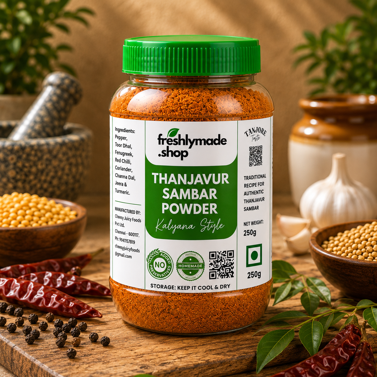 Thanjavur Sambar Powder 250g