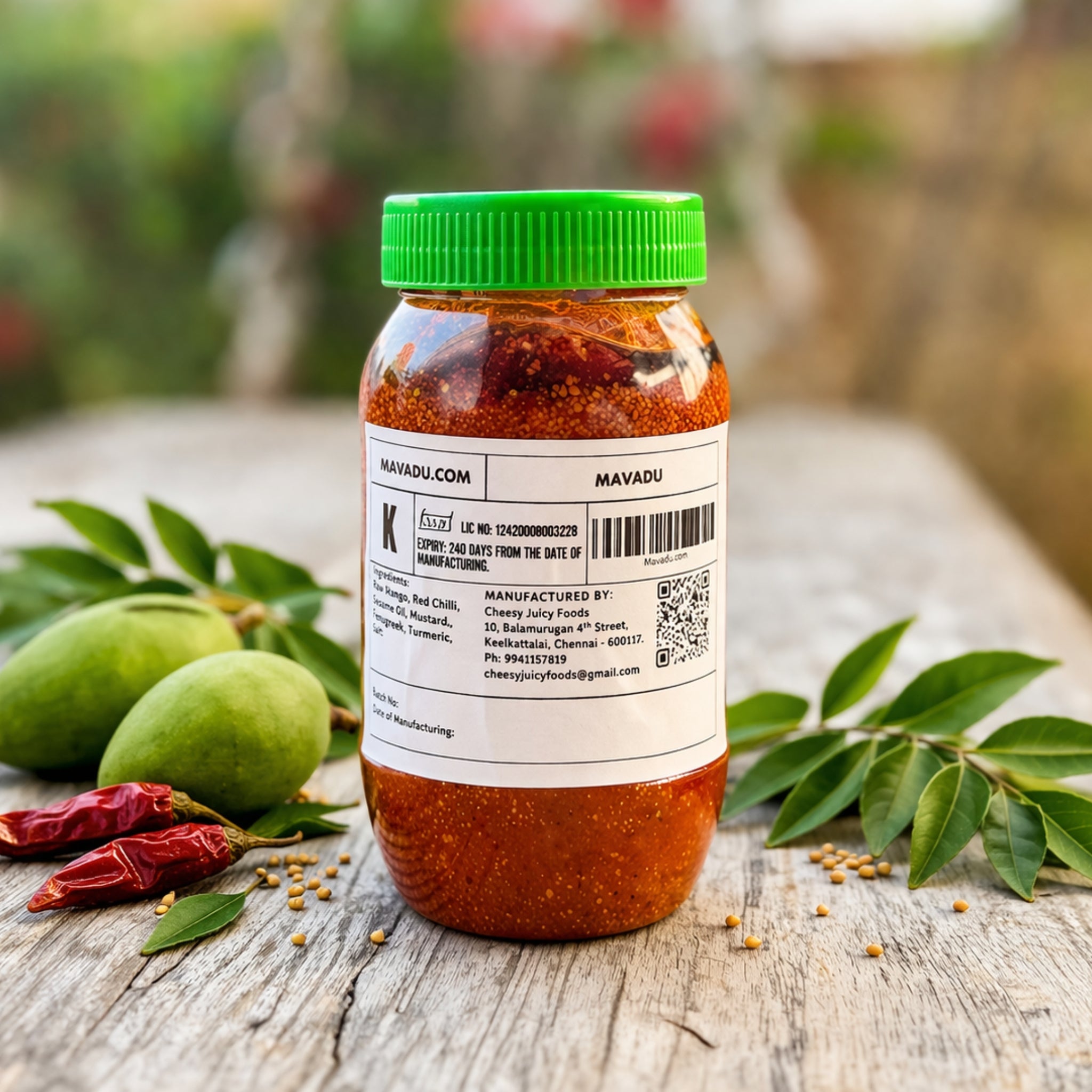 Mavadu Tanjore Style 250g - FreshlyMade.shop by Cheesy Juicy Foods